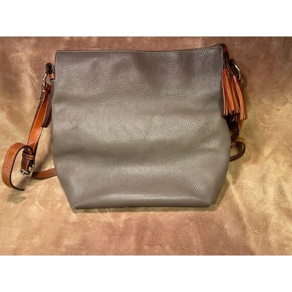 Dooney & Bourke Pebblestone Leather Large Hobo Handbag - Picture 2 of 10